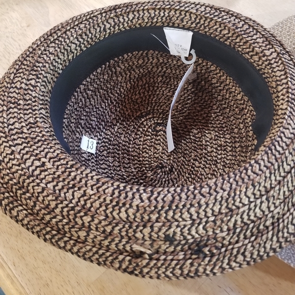 NWT BROWN POLYESTER HAT - Picture 3 of 4